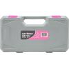 imageCARTMAN 126Piece Home Tool Set Kit Basic Household Hand Tools with Storage Case RedPink