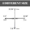 imageCARTMAN 14 Inch Universal Folding Lug Wrench 4 Way Tire Iron Wrench