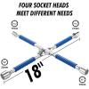 imageCARTMAN 14 Inch Universal Heavy Duty Lug Wrench 4 Way Tire Iron Wrench18