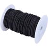 imageCARTMAN 14 Marine Grade Elastic Cord Crafting Stretch String 40kg x 50ft with 4 More Hooks for Camping Kayak Deck Crafting Blue ColorBlack
