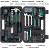 imageCARTMAN 148 Piece Automotive and Household Tool Set Perfect for Car Enthusiasts and DIY Home RepairsGreen