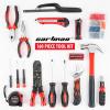 imageCARTMAN 160 Piece General Household Hand Tool Set Kit with Plastic Toolbox Electricians Tools160 PC