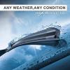 imageCARTMAN 26  16 Inch AllSeason Windshield Wiper Blades Automotive Replacement for front windshield Set of 2