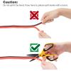 imageCARTMAN 4 Gauge 20 Feet Jumper Cables Automotive Booster Cables with Carry Bag for Car SUV and Pickup Trucks16Feet 6Gauge