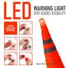 imageCARTMAN 4 Pack 28 Inch Collapsible Traffic Cones with LED Light Multi Purpose Pop up Reflective Safety Cones Pack of 4 Battery Included