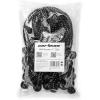 imageCARTMAN Ball Bungee Cords 30pk 11 Inch Canopy Ties Black