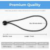 imageCARTMAN Ball Bungee Cords 30pk 11 Inch Canopy Ties Black
