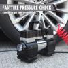 imageCARTMAN Dual Cylinder DC 12V Air Compressor for Car Heavy Duty Portable Tire InflatorTire Pump 120PSI with LED Light for AutoTruckSUV RVBalls etc Black