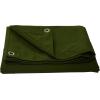 imageCARTMAN Finished Size 6x8 Feet Tan Canvas Tarp with Rustproof Grommets 12 Oz Heavy Duty Multipurpose Tarpaulin Cover for Canopy Tent Roof Camping WoodpileOlive Green