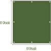 imageCARTMAN Finished Size 6x8 Feet Tan Canvas Tarp with Rustproof Grommets 12 Oz Heavy Duty Multipurpose Tarpaulin Cover for Canopy Tent Roof Camping WoodpileOlive Green