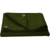 imageCARTMAN Finished Size 6x8 Feet Tan Canvas Tarp with Rustproof Grommets 12 Oz Heavy Duty Multipurpose Tarpaulin Cover for Canopy Tent Roof Camping WoodpileOlive Green