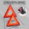 imageCARTMAN Foldable Warning Triangle Emergency Warning Triangle Reflector Safety Triangle Kit Pack of 3 with Storage CaseFour Leg Base