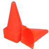 imageCARTMAN Plastic Training Cones Set of 1224 Pack 9quot or 1224 Pack 7quot or 1224 Pack Disc Cone Agility Soccer Cones Indoor Outdoor and Festive Events Field Marker Agility Cones9 24pk