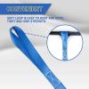 imageCARTMAN Soft Loop TieDown Straps in Blue Color 8pk x 18in 3600lbs16pk Blue