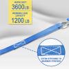 imageCARTMAN Soft Loop TieDown Straps in Blue Color 8pk x 18in 3600lbs8Pk