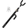 imageCARTMAN Vehicle Steering Wheel Lock Car Anti Theft Security Lock with Adjustable Length Fit for Cars Trucks Vans and SUVsBlack