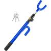imageCARTMAN Vehicle Steering Wheel Lock Car Anti Theft Security Lock with Adjustable Length Fit for Cars Trucks Vans and SUVsBlue