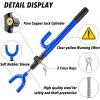 imageCARTMAN Vehicle Steering Wheel Lock Car Anti Theft Security Lock with Adjustable Length Fit for Cars Trucks Vans and SUVsBlue