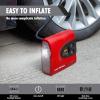 imageCARTMAN Warning Triangle DOT Approved and Tire Inflator Portable Air Pump for Car Tires