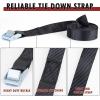 imageCartman 1quot x 12 Lashing Straps Cargo TieDown Strap Up to 600lbs 6pk in Carry Bag BlackBlack