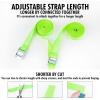 imageCartman 1quot x 12 Lashing Straps Cargo TieDown Strap Up to 600lbs 6pk in Carry Bag BlackGreen