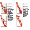 imageCartman 2quot x 27 Heavy Duty Ratchet Tie Down up to 10000 lbs 6pk in Carry Bag Cargo Straps2PK