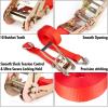 imageCartman 2quot x 27 Heavy Duty Ratchet Tie Down up to 10000 lbs 6pk in Carry Bag Cargo Straps2PK