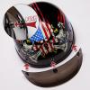 imageCartman Cruiser Scooter Motorcycle Half Face Helmet Patriotic Eagle USA Graphics DOT Approved for Bike Scooter ATV UTV Chopper XLargeFlag Skull