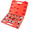 imageCARTMAN 12pc Heavy Duty Disc Brake Caliper Tool Kit Universal Front and Rear Brake Piston Tool Screwin Wind Back Rewind and Piston Compression Forces or Rotates Pistons into Calipers