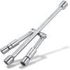 imageCARTMAN 14 Inch Universal Folding Lug Wrench 4 Way Tire Iron Wrench