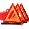 imageCARTMAN 3 Pack Warning Triangle DOT Approved Identical to United States FMVSS 571 125 Reflective Warning Road Safety Triangle Kit3PK With Sand