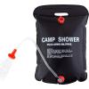 imageCARTMAN 5 Gallons Portable Solar Camping Shower Bag for Outdoor Traveling Hiking Summer Shower1pack Black