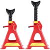 imageCARTMAN Car Jack Stands 3 Ton 6600 lb Capacity Steel Car Lifting Stand Heavy Duty Double Locking Safety Pin Automotive Jack Stand Sets for SUV MPV Truck RV 1 Pair
