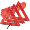 imageCARTMAN Foldable Warning Triangle Emergency Warning Triangle Reflector Safety Triangle Kit Pack of 3 with Storage CaseCross Base