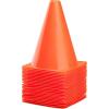 imageCARTMAN Plastic Training Cones Set of 1224 Pack 9quot or 1224 Pack 7quot or 1224 Pack Disc Cone Agility Soccer Cones Indoor Outdoor and Festive Events Field Marker Agility Cones7 24pk