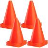 imageCARTMAN Plastic Training Cones Set of 1224 Pack 9quot or 1224 Pack 7quot or 1224 Pack Disc Cone Agility Soccer Cones Indoor Outdoor and Festive Events Field Marker Agility Cones9 24pk