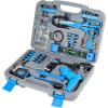 imageCartman 149 Piece Tool Set General Household Hand Tool Kit with Cordless Screwdriver Blue149 PC