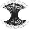 imageCartman Rubber Bungee Cords Set 20Pack 15 Inch 23 Max Stretch Heavy Duty Black Tie Down Straps for Outdoor Tarp Covers15Inch20PK