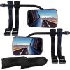 imageCartman Universal Clipon Towing Mirror Extended Mirrors for Towing 360 Degree Rotation Adjustable Vibrationless Secure Fit 2PK2pk