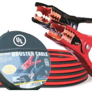 imageCARTMAN 4 Gauge 20 Feet Jumper Cables ULListed Heavy Duty Booster Cables with EVA Carry Bag for Car SUV and Pickup Trucks