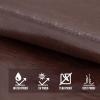 imageCARTMAN Finished Size 8x10 Feet Extra Thick 20 Mil Brown Ultra Heavy Duty Poly Tarp Multipurpose Protective Cover UV Resistant Waterproof Poly Tarpaulin with Reinforced EdgesBrownBlack 12mil
