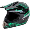 imageCARTMAN Adult Full Face Motorcycle Helmet DOT Approved Dirt Bike Helmet Matte Black and Red for Offroad ATV and MotocrossLarge