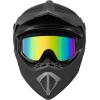imageCARTMAN Adult Dirt Bike Helmets Motocross ATV Dirtbike Offroad Full Face Motorcycle Helmet DOT Approved Matte Black and BlueBlack