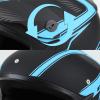 imageCARTMAN Adult Dirt Bike Helmets Motocross ATV Dirtbike Offroad Full Face Motorcycle Helmet DOT Approved Matte Black and BlueBlue