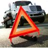 imageCARTMAN Warning Triangle DOT Approved and Portable 12V DC 110V AC Air Compressor Pump for Roadside Emergency