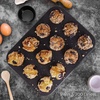 image:imageCARTMAN 2 Pack Muffin Pans with 200 Cupcake Liners Nonstick 12Cup Muffin Tins Carbon Steel Cupcake Pans for Baking Muffins Egg Bites Brownies amp More1 x 12Cup  200 Liners