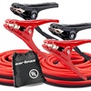 image:imageCARTMAN 2PK 10 Gauge 12 Feet Jumper Cables UL Listed Heavy Duty Booster Cables with Carry Bag