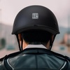 image:imageCARTMAN Matte Black Half Helmet Medium DOT Approved Scooter ATV UTV  Matte black half helmet AdultTeen DOT ABS vented weatherproof adjustable Gogglesgloves Street dirt snowLarge